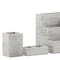 Flash Furniture 3PC Whitewashed Wooden Desktop Organizer Set HFMHD-GDI-CRE8-502315-GG - alternate 4